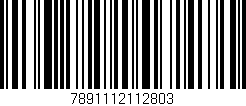 Código de barras (EAN, GTIN, SKU, ISBN): '7891112112803'