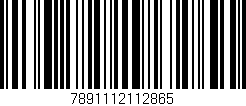 Código de barras (EAN, GTIN, SKU, ISBN): '7891112112865'