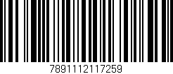 Código de barras (EAN, GTIN, SKU, ISBN): '7891112117259'
