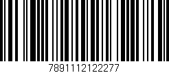 Código de barras (EAN, GTIN, SKU, ISBN): '7891112122277'