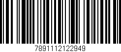 Código de barras (EAN, GTIN, SKU, ISBN): '7891112122949'