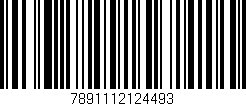 Código de barras (EAN, GTIN, SKU, ISBN): '7891112124493'