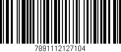 Código de barras (EAN, GTIN, SKU, ISBN): '7891112127104'