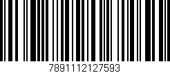 Código de barras (EAN, GTIN, SKU, ISBN): '7891112127593'