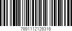 Código de barras (EAN, GTIN, SKU, ISBN): '7891112128316'