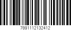 Código de barras (EAN, GTIN, SKU, ISBN): '7891112132412'