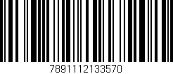 Código de barras (EAN, GTIN, SKU, ISBN): '7891112133570'