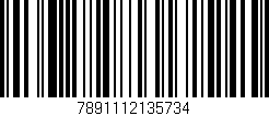 Código de barras (EAN, GTIN, SKU, ISBN): '7891112135734'