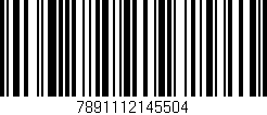 Código de barras (EAN, GTIN, SKU, ISBN): '7891112145504'