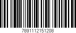 Código de barras (EAN, GTIN, SKU, ISBN): '7891112151208'