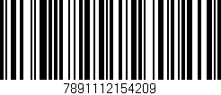 Código de barras (EAN, GTIN, SKU, ISBN): '7891112154209'