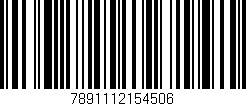Código de barras (EAN, GTIN, SKU, ISBN): '7891112154506'