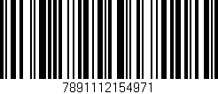 Código de barras (EAN, GTIN, SKU, ISBN): '7891112154971'