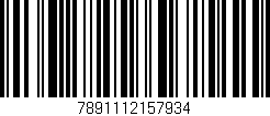 Código de barras (EAN, GTIN, SKU, ISBN): '7891112157934'