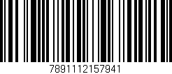 Código de barras (EAN, GTIN, SKU, ISBN): '7891112157941'