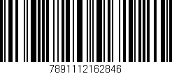 Código de barras (EAN, GTIN, SKU, ISBN): '7891112162846'