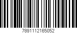 Código de barras (EAN, GTIN, SKU, ISBN): '7891112165052'