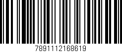 Código de barras (EAN, GTIN, SKU, ISBN): '7891112168619'