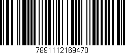 Código de barras (EAN, GTIN, SKU, ISBN): '7891112169470'