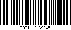 Código de barras (EAN, GTIN, SKU, ISBN): '7891112169845'
