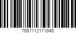 Código de barras (EAN, GTIN, SKU, ISBN): '7891112171848'