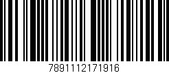 Código de barras (EAN, GTIN, SKU, ISBN): '7891112171916'