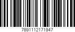 Código de barras (EAN, GTIN, SKU, ISBN): '7891112171947'