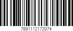 Código de barras (EAN, GTIN, SKU, ISBN): '7891112172074'