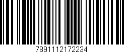Código de barras (EAN, GTIN, SKU, ISBN): '7891112172234'