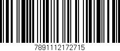 Código de barras (EAN, GTIN, SKU, ISBN): '7891112172715'