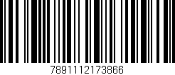 Código de barras (EAN, GTIN, SKU, ISBN): '7891112173866'
