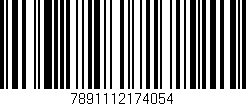 Código de barras (EAN, GTIN, SKU, ISBN): '7891112174054'
