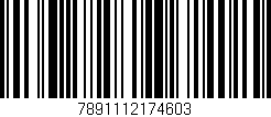 Código de barras (EAN, GTIN, SKU, ISBN): '7891112174603'