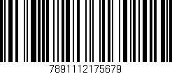 Código de barras (EAN, GTIN, SKU, ISBN): '7891112175679'