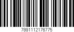 Código de barras (EAN, GTIN, SKU, ISBN): '7891112176775'