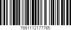 Código de barras (EAN, GTIN, SKU, ISBN): '7891112177765'