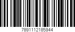 Código de barras (EAN, GTIN, SKU, ISBN): '7891112185944'