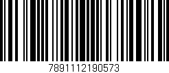 Código de barras (EAN, GTIN, SKU, ISBN): '7891112190573'