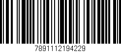 Código de barras (EAN, GTIN, SKU, ISBN): '7891112194229'