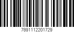 Código de barras (EAN, GTIN, SKU, ISBN): '7891112201729'