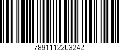 Código de barras (EAN, GTIN, SKU, ISBN): '7891112203242'