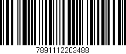Código de barras (EAN, GTIN, SKU, ISBN): '7891112203488'