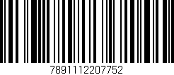 Código de barras (EAN, GTIN, SKU, ISBN): '7891112207752'
