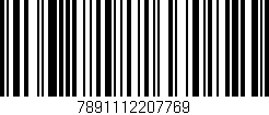 Código de barras (EAN, GTIN, SKU, ISBN): '7891112207769'