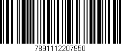 Código de barras (EAN, GTIN, SKU, ISBN): '7891112207950'