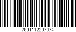 Código de barras (EAN, GTIN, SKU, ISBN): '7891112207974'