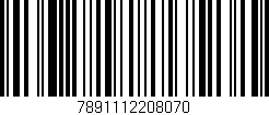 Código de barras (EAN, GTIN, SKU, ISBN): '7891112208070'