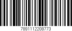 Código de barras (EAN, GTIN, SKU, ISBN): '7891112208773'