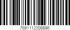 Código de barras (EAN, GTIN, SKU, ISBN): '7891112208896'
