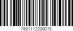 Código de barras (EAN, GTIN, SKU, ISBN): '7891112209015'